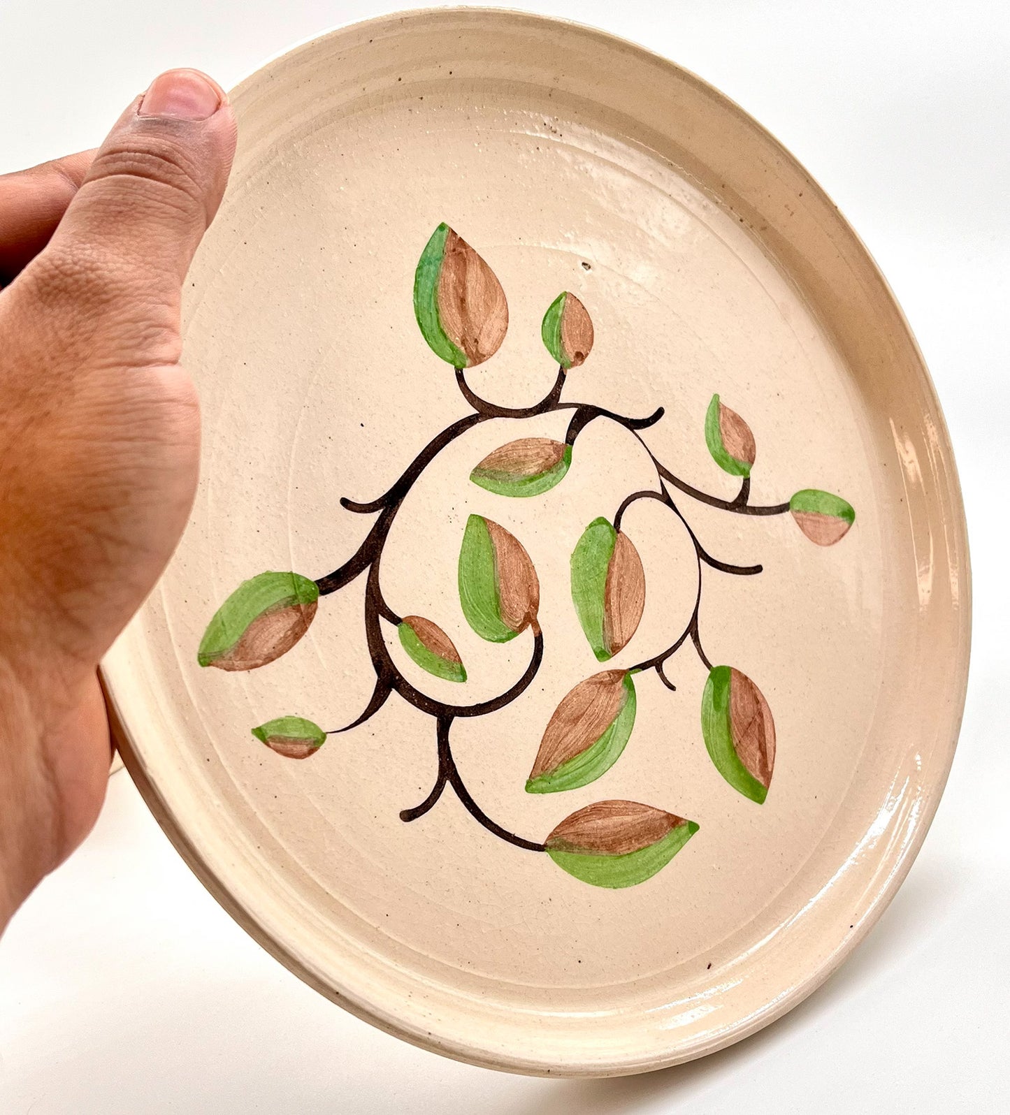 Floral Plate and Curry Bowl