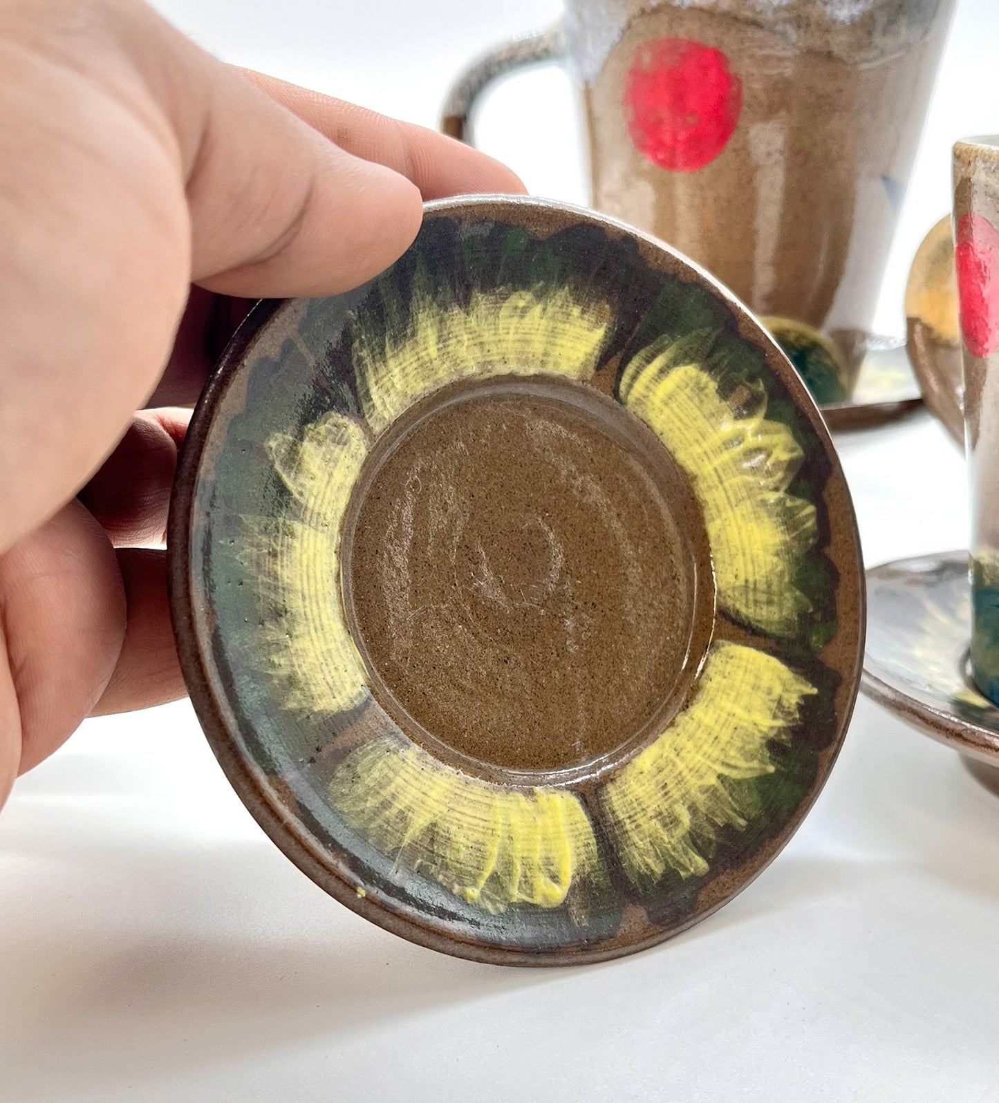 Beach Tan Mug With Saucer