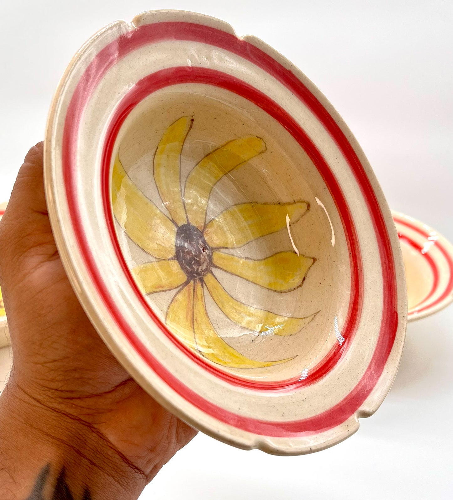 Sunflower Bloom Pasta Bowl