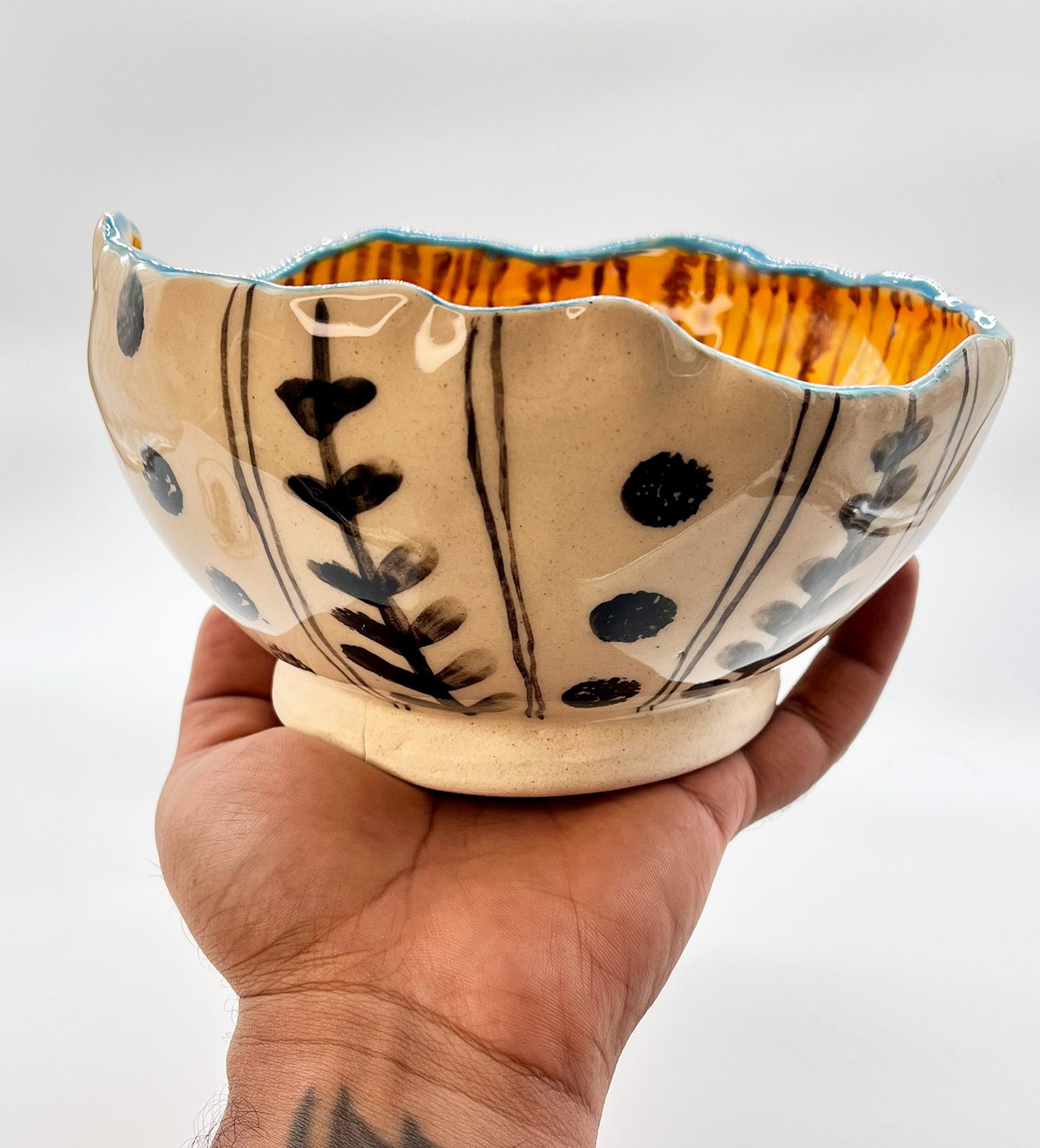 Contemporary Earthen Pot Bowl