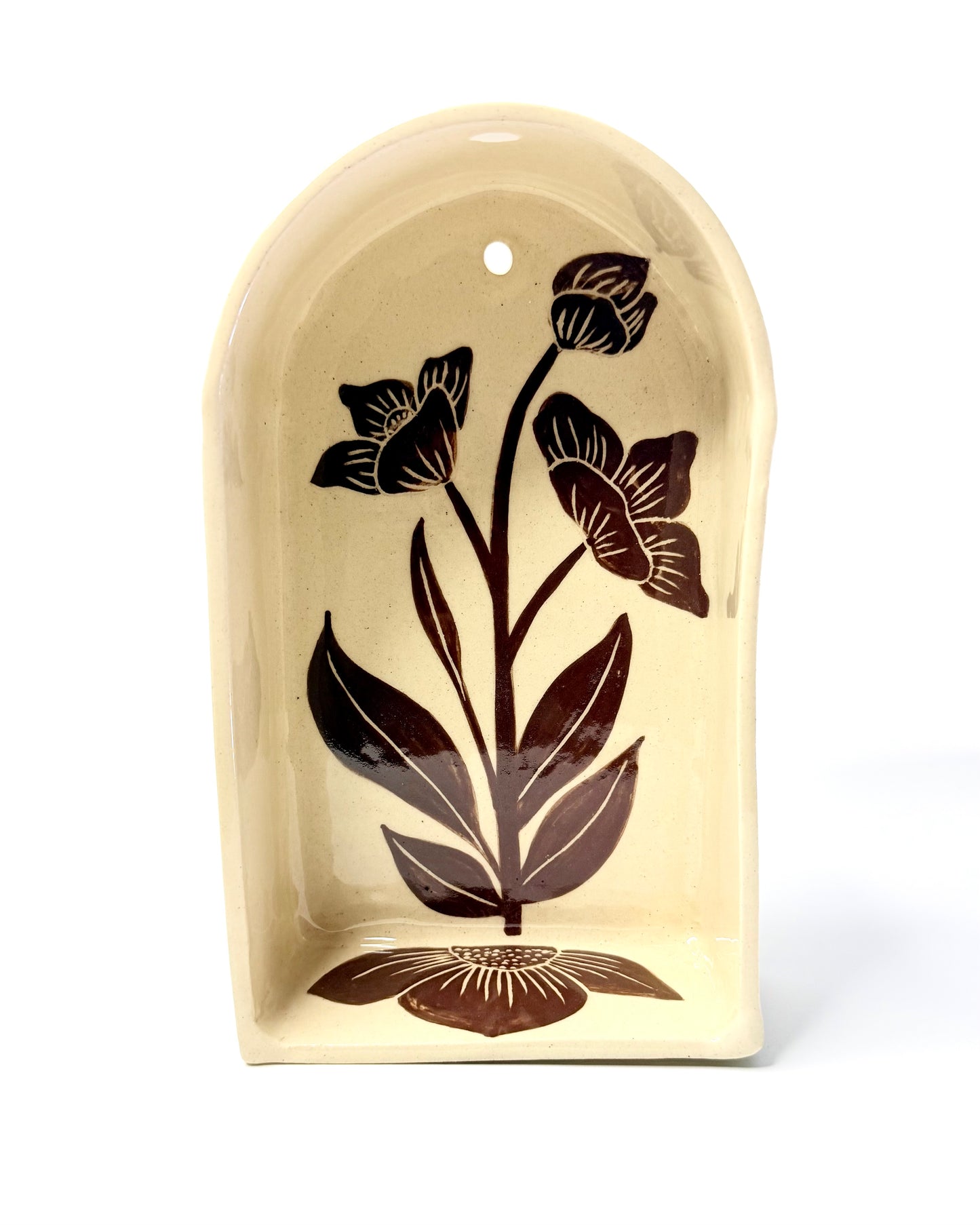 Floral Hanging Shelf