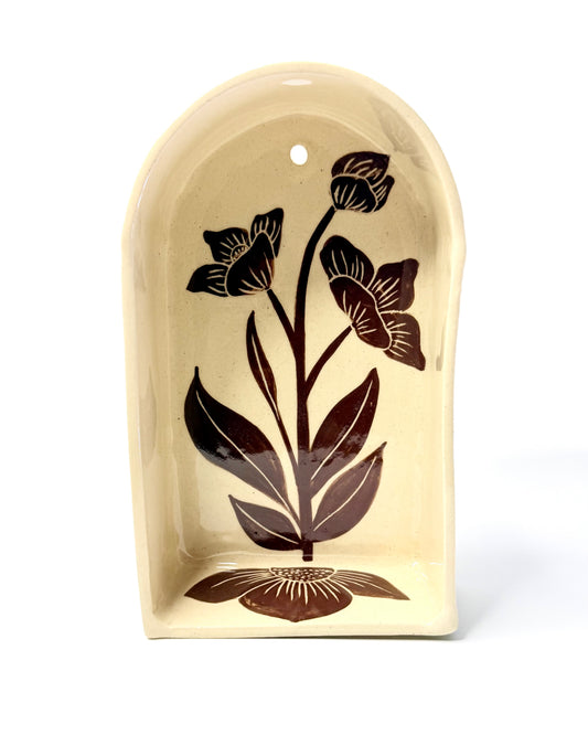 Floral Hanging Shelf